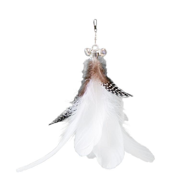 Extendable Feather Teaser Cat Toy