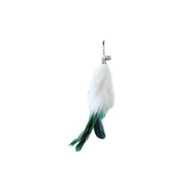 Extendable Feather Teaser Cat Toy